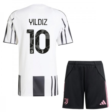 Camiseta de fútbol Juventus Yildiz 10 Niño 1ª equipación 2025-26 Camiseta de fútbol Juventus Yildiz 10 Niño 1ª equipación 2025-26